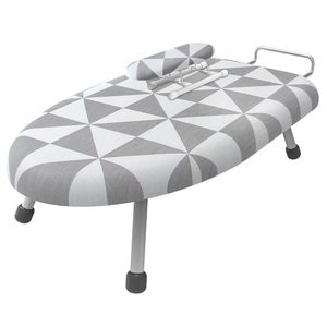 Gấp Mini ủi giá hộ gia đình nhựa bàn ủi với quần áo Rack cho ủi quần áo - Product Image 5