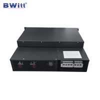 Système redresseur de rack réglable BWITT 230VDC, alimentation 110V DC, alimentation redondante 9000W 60A, usage industriel unique