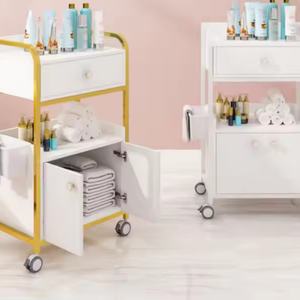Chariot de rangement multifonctionnel pour salon de beauté, équipement de beauté, chariot de rangement pour l'art des ongles, vente chaude - Product Image 4