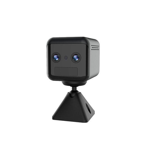 OEM 2.4G WiFi Dual Lens Small  Camera PIR Detection Free Cloud Storage Network Baby Monitor Security LOW Power Camera