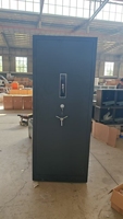 Coffre-fort électronique à clé anti-effraction haute sécurité, grand coffre-fort vertical à porte simple pour le stockage d'argent en magasin ou au bureau