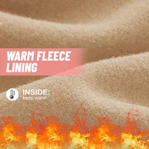 Leggings de poche à glissière doublés en polaire pour femmes en plein air résistant à l'eau hiver <span class=keywords><strong>chaud</strong></span> <span class=keywords><strong>randonnée</strong></span> course pantalon thermique-pantalon décontracté - Product Image 4