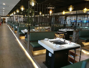 Aopa Koreaanse <span class=keywords><strong>Bbq</strong></span> Restaurant Apparatuur Commerciële Koreaanse <span class=keywords><strong>Bbq</strong></span> Grill Tafel - Product Image 4