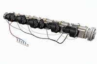 Extrudeuse industrielle monovis à haute productivité pour la production de tuyaux/profilés/plaques/pellets en PPR/PMMA, économe en énergie