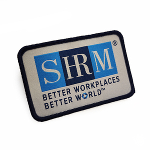 Parche personalizado tejido para planchar para sombreros, insignia con logotipo de marca, parches tejidos para ropa - Product Image 5