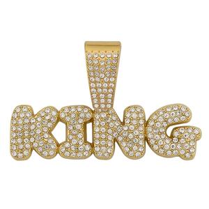 Collar con colgante de letra de diamantes de imitación estilo Hip Hop Punk para mujer, joyería OEM de moda con cristales y diamantes de imitación, superventas - Product Image 5