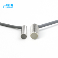NPN/PNP JIMOU D6.5/M8 Tipo Y 90 °   Sensor de Proximidad Inductivo de Codo, IP67 Impermeable, Interruptor Industrial de Acero Inoxidable