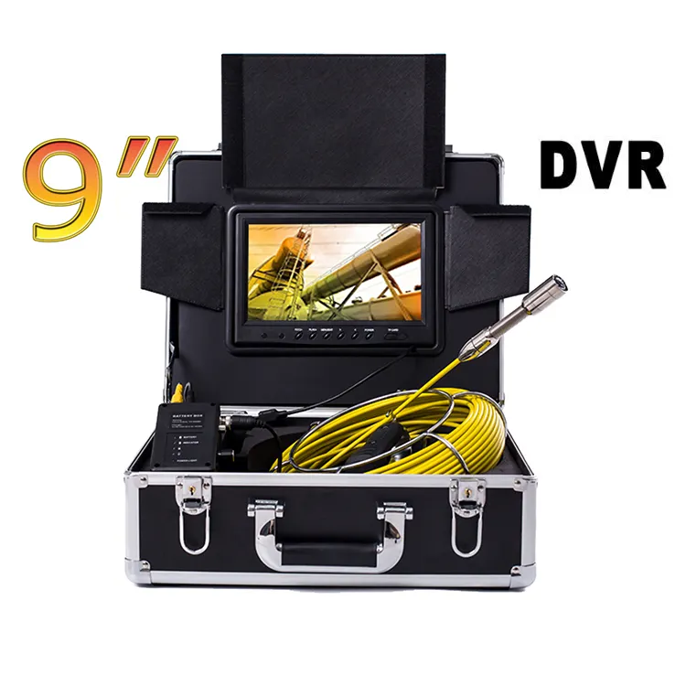 Amazon Hot Sale Drain Pipe Inspection Sewer Camera Snake with DVR Function Accessories