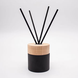 Tùy Chỉnh Bằng Gỗ Cap Khuếch Tán Không-Tràn Hương Thơm Lọ Thủy Tinh Với Sắt Vít Top Tre Nắp Và Gỗ Nút Chai Nước Hoa Cap - Product Image 2