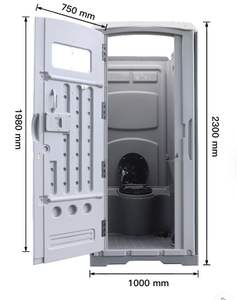 중국 직영 공장 현대식 철제 이동식 화장실 작업장 공공용 조립식 컨테이너 하우스 판매 - Product Image 3