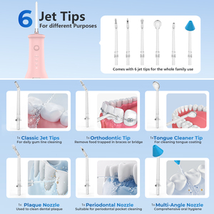 2025 apparecchi per la cura orale dentale acqua Flosser irrigatore orale per il pulitore dei denti - Product Image 5