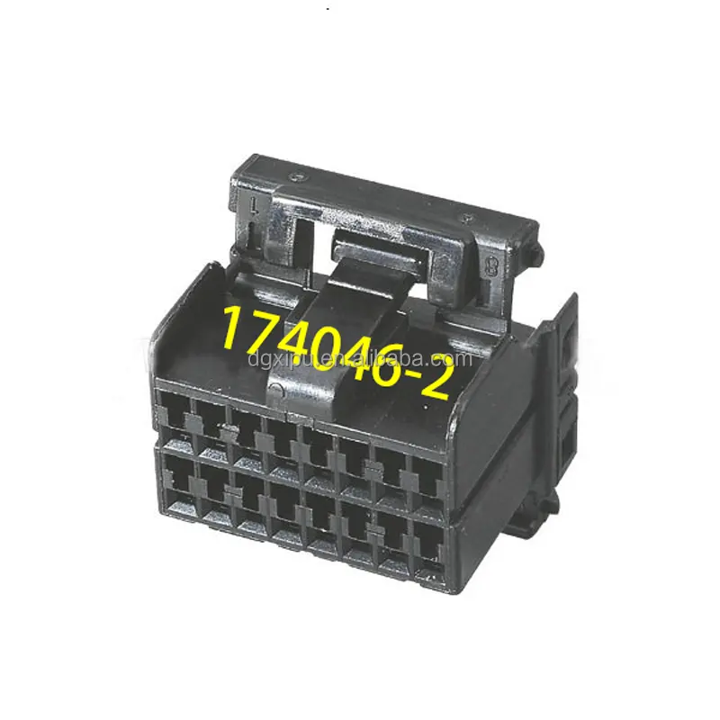 040 multilock fiş 16P pbt gf15 araba elektrik kablo tel bağlayıcı otomotiv radyo fiş aksesuarları 174046-2