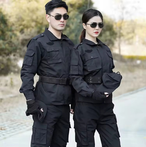 Ensemble veste et <span class=keywords><strong>pantalon</strong></span> <span class=keywords><strong>de</strong></span> garde <span class=keywords><strong>de</strong></span> <span class=keywords><strong>sécurité</strong></span> personnalisé unisexe - Product Image 1