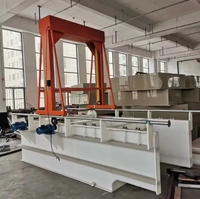 Machine d'anodisation du titane Yixi JEC, machine de placage or et zinc avec réservoir central et redresseur d'électrolyse