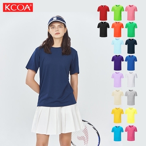 Tshirt polos kualitas olahraga tenis kustom Pria Wanita polos cocok untuk reguler kaos sublimasi poliester - Product Image 1