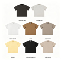 T-shirt personnalisé à col ras du cou de style américain, t-shirts unis pour impression, vêtements pour hommes, 100% coton blanc, design personnalisé