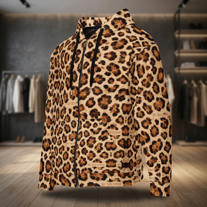 Sudadera con capucha Be Ike-Conic, sólida, con cremallera, transpirable, de corte regular, 100% algodón, con bolsillo, tejido grueso, tallas XXS a 6XL, lavado ácido, sublimación - Product Image 2