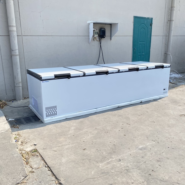 Top-opening Four Door Refrigerator Freezer Commercial Large Capacity Horizontal Freezer Deep Freezer