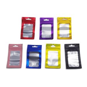 Sacs d'emballage auto-scellants transparents en aluminium avec fenêtre, matériau épaissi - Product Image 2