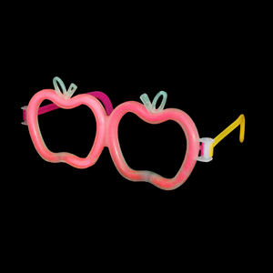 CE EN71 Apple <span class=keywords><strong>Glow</strong></span> Glasses Pulseras 200*5mm 6 horas Safe <span class=keywords><strong>Glow</strong></span> <span class=keywords><strong>Stick</strong></span> para fiestas de regreso a la escuela Directo de fábrica - Product Image 5