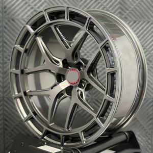 Nouvelles jantes en alliage forgé chromées à profil profond 5x114.3/5x112/5x120 1 pièce personnalisées 17-22 pouces Mercedes pour Audi - Product Image 5