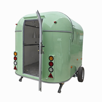 Voll Ausgestatteter Mobiler Food-Trailer Burger Pizza Hot Dog Kaffee Bar Truck Kommerzielle Straßenküche mit CE DOT