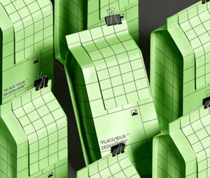 Bolsa de papel cuadrada con base plana para ventana, bolsa de papel kraft con impresión personalizada para granos de café - Product Image 5