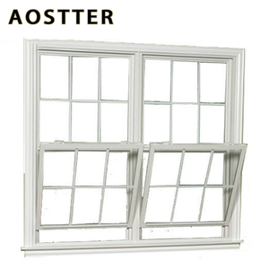Fenêtre à guillotine simple en vinyle couleur RAL personnalisée AOSTTER avec support technique professionnel pour les achats B2B - Product Image 5