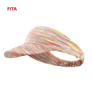 Outdoor <strong>Sweat</strong>-<strong>proof</strong> Sun-<strong>proof</strong> Breathable Hygroscopic Quick Drying Elastic Empty Top Visor Summer Hat Sport <strong>Caps</strong> for Women - Product Image 1