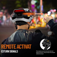   Casque intelligent avec clignotants avant et arrière, appels mains libres, pour vélo et cyclisme