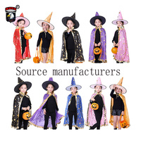CHAUDE Chine Halloween Capes singes Halloween Cosplay Gay drôle belles Capes de pentagramme pour enfants personnalisés