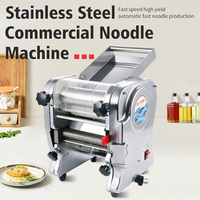 Presse à pâte électrique commerciale robuste, presse à pâte, machine à fabriquer des nouilles fraîches, des spaghettis, des pâtes