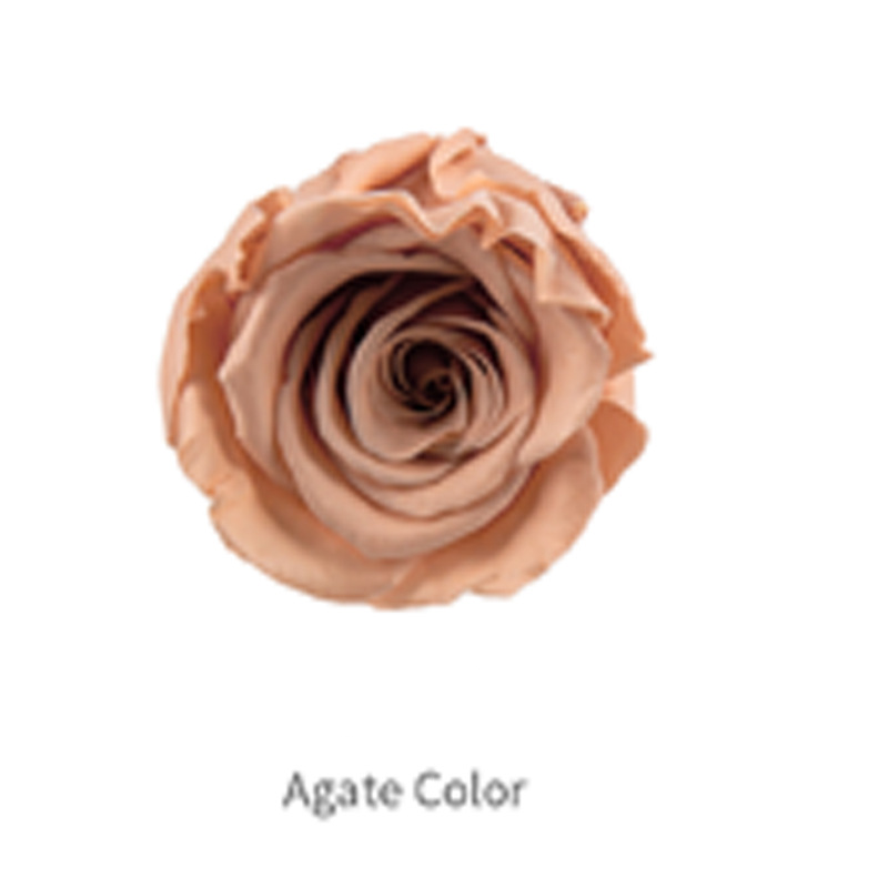 อาเกตเกรดสี B 8ดอกไม้