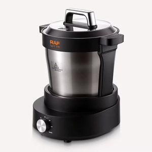Hachoir à viande électrique 800W en acier inoxydable, capacité 6L, fonction de broyage, usage domestique - Product Image 2
