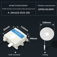 Détecteur d'odeurs Taidacent 4-20mA/0-5V-10V/RS485 Modbus RTU, capteur de gaz pour le sulfure d'hydrogène, l'ammoniac, moniteur de qualité de l'air