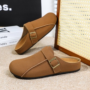 <span class=keywords><strong>Chaussures</strong></span> à enfiler fermées pour hommes, style célébrité, en PU artificiel, semelle extérieure en caoutchouc, polyvalentes pour l'extérieur - Product Image 6