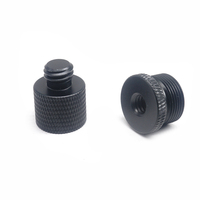 Vis personnalisée en acier inoxydable pour monopode/support de microphone, adaptateur de vis 1/4 à 3/8 pour appareil photo
