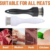 Gloway Gadget de cuisine Aiguille à 16 lames Outils de cuisine en acier inoxydable Attendrisseur de viande à steak pour améliorer la saveur et la texture de la viande