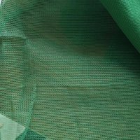 Filet de sécurité de construction vert de protection contre les chutes d'échafaudage de débris de HDPE