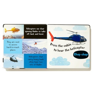 Libro <span class=keywords><strong>de</strong></span> Sonidos Personalizado OEM con Sonidos <span class=keywords><strong>de</strong></span> Vehículos, Libro <span class=keywords><strong>de</strong></span> Tacto y Sensación Personalizado con 6 Sonidos <span class=keywords><strong>de</strong></span> Vehículos e Interruptor <span class=keywords><strong>de</strong></span> Encendido/Apagado - Product Image 3