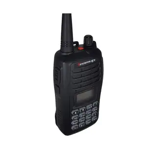 Write Frequency Aviation Multi-band Walkie Talkie T550 Mini Radio UHF VHF Two Way with LCD 16CH 5 Watts