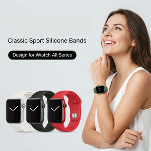 สายนาฬิกาข้อมือซิลิโคนนุ่มแบบสปอร์ต ขนาด 49 มม. 45 มม. สำหรับ <span class=keywords><strong>Apple</strong></span> <span class=keywords><strong>Watch</strong></span> <span class=keywords><strong>Series</strong></span> 11 10 9 8 <span class=keywords><strong>7</strong></span> SE 3 2 Ultra 3 2 สายรัดข้อมือยางสำหรับผู้ชาย - Product Image 2