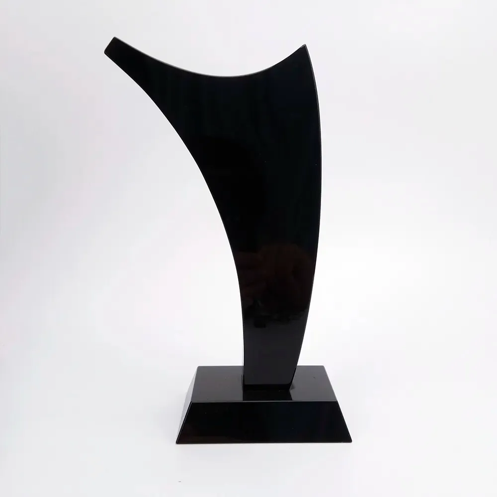 Honor Of Crysal K9 индивидуальный дизайн логотип черный эмбрион сувенирный подарок стеклянный трофей награды