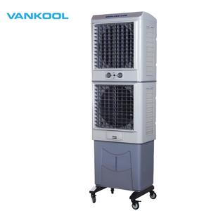 Ventilador de pie inteligente para suelo, panel LED, refrigeración por agua, ventilador eléctrico de Brasil, ventilador enfriador de aire portátil, aire acondicionado de agua - Product Image 5