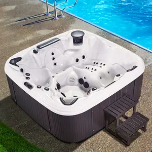 2023 Hoge Kwaliteit Spa Hot Tubs Whirlpool Spa Balboa 6 Personen Hot Tub Spa Outdoor Hot Tub Spa