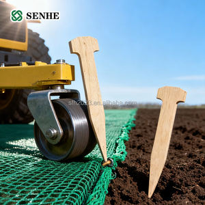 Modern Style <strong>Wooden</strong> Nail <strong>Wooden</strong> Pegs <strong>Wooden</strong> <strong>Stakes</strong> <strong>for</strong> <strong>Garden</strong> Field Net - Product Image 3