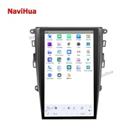 Lecteur DVD GPS Android 12,1 pouces Navihua pour voiture, style Tesla, pour Ford Mondeo Fusion 2013 2014 2015 2016 2017