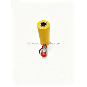 Cilindro hidráulico de acción simple con orificio central, serie RCH, bomba manual de elevación - Product Image 1