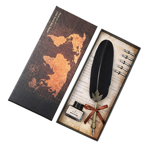 <span class=keywords><strong>Stylo</strong></span> <span class=keywords><strong>plume</strong></span> <span class=keywords><strong>Vintage</strong></span> <span class=keywords><strong>plume</strong></span> trempage <span class=keywords><strong>stylo</strong></span> encre ensemble <span class=keywords><strong>stylo</strong></span> écriture <span class=keywords><strong>plume</strong></span> comme cadeau de noël anniversaire - Product Image 2