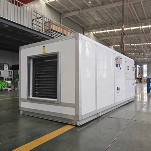 Unidad de Climatización Comercial Compacta (RTU) para Techos con Bomba de Calor y Aire Fresco AHU - Aire Acondicionado Industrial para Almacenes y Hoteles - Product Image 4
